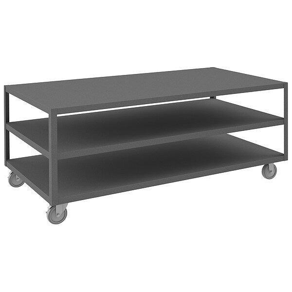 High Deck Portable Table, 3 Shelves