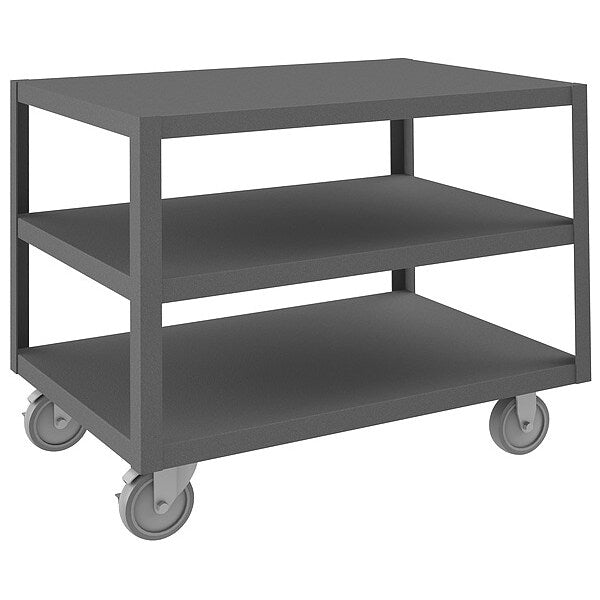 High Deck Portable Table, 3 Shelves