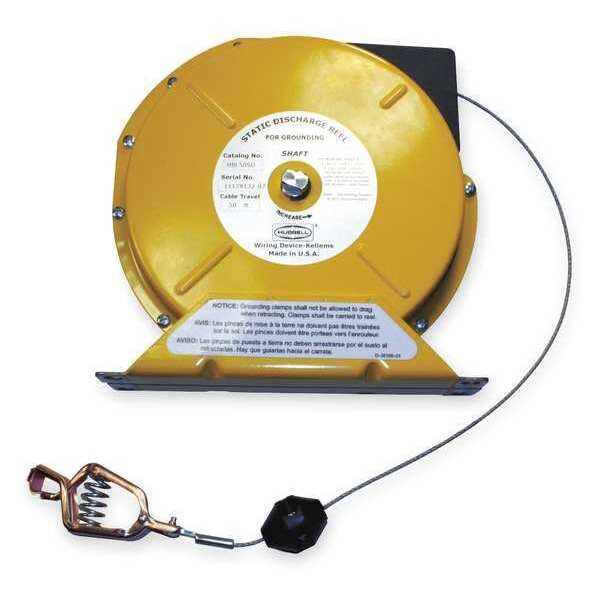 Static Discharge Reel, 50 ft, 8-13/16