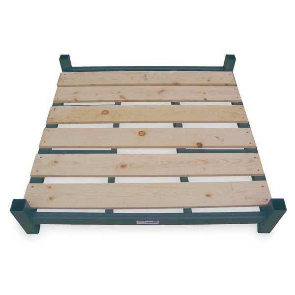 Stack Rack Base, Wood, 42x60 in., 2000 lb.