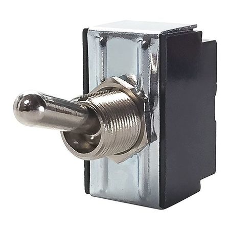 Toggle Switch, SPDT, 4 Connections, Circuit 1 On, Circuit 1&2 On, Off, 3/4 hp, 10A @ 250V AC