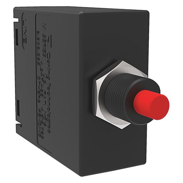 Panel Mount Circuit Breaker, 2 A, 250V AC, 1 Pole