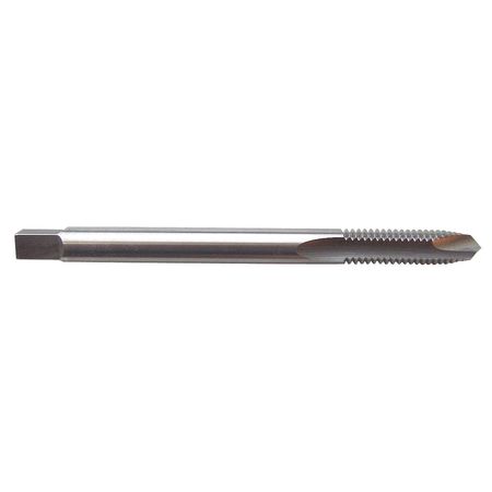 Spiral Point Tap, M12-1.75, Plug, Metric Coarse, 3 Flutes, Bright
