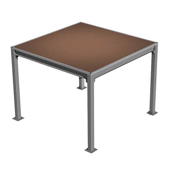 High Density Board Mezzanine, 16Ft X 20Ft
