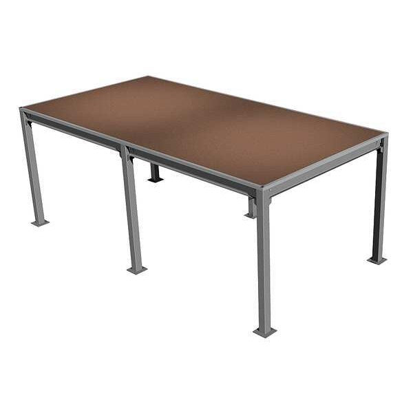 High Density Board Mezzanine, 16Ft X 24Ft