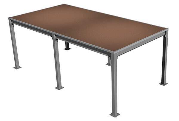 High Density Board Mezzanine, 20Ft X 24Ft
