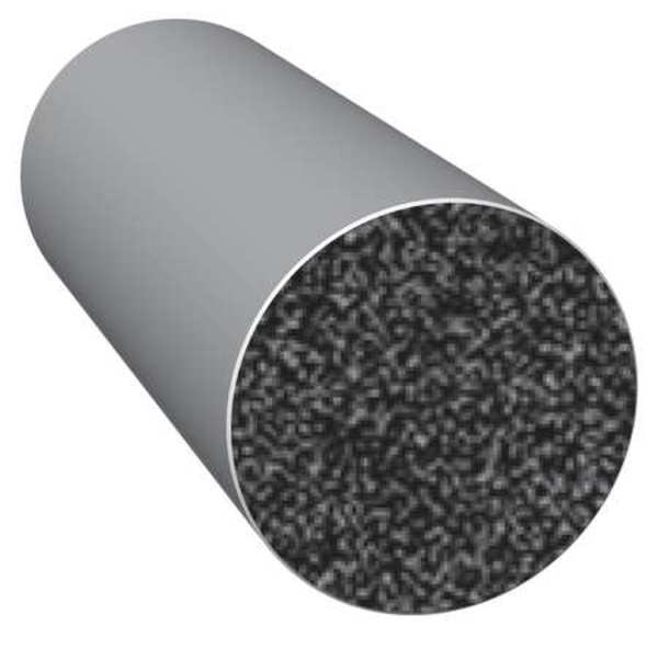 Rubber Seal, Solid Round, 0.25 In W, 500 Ft