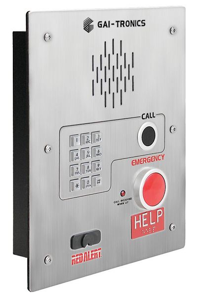 Emergency Weatherproof Telephone, Auto Dial Keypad