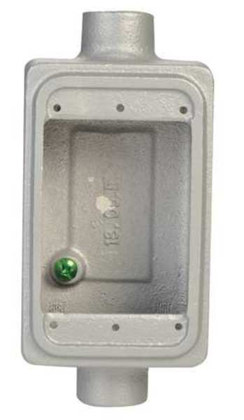 Weatherproof Box, Aluminum, 25cu. in