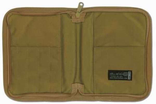 Ring Binder Cvr, Cordura, 5-5/8x7-1/2, Tan
