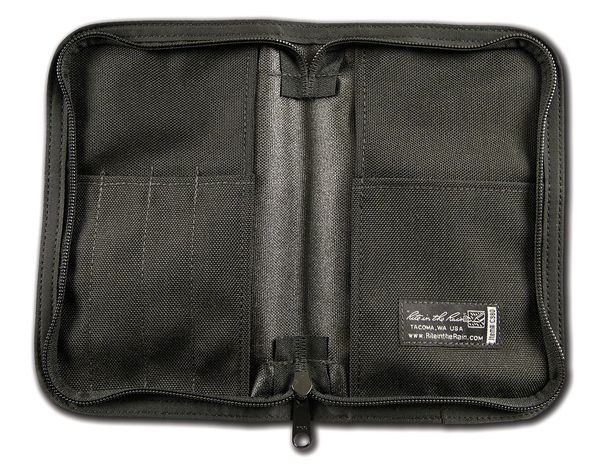 Notebook Cover, Cordura, 4-5/8x7, Black