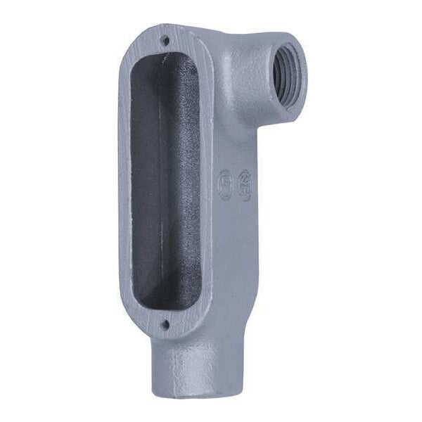Conduit Outlet Body, Iron, LL, 3-1/2 In.