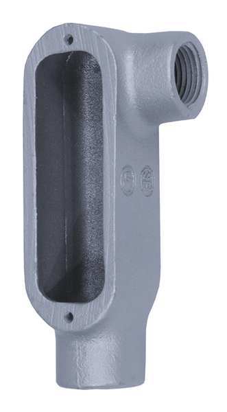 Conduit Outlet Body, Iron, LL, 4 In.