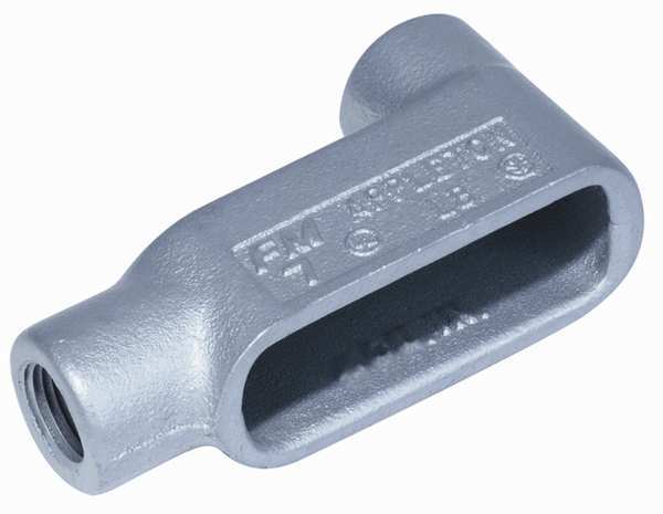 Conduit Outlet Body, Iron, 3-1/2 In.