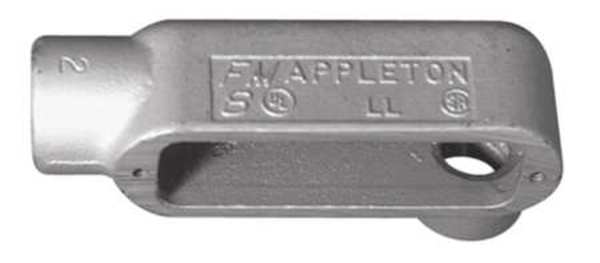 Conduit Outlet Body, Iron, LL, 1-1/4 In.