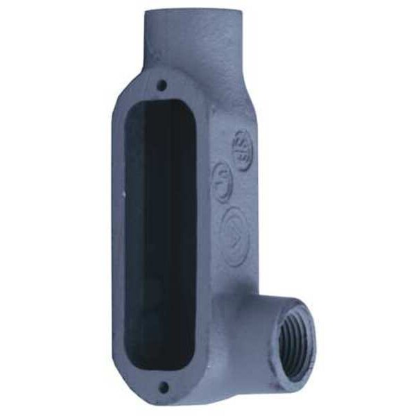 Conduit Outlet Body, Iron, LR, 3-1/2 In.