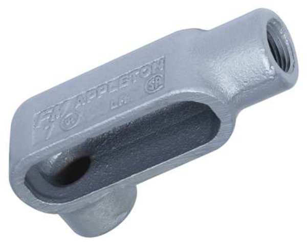 Conduit Outlet Body, Iron, LR, 3-1/2 In.