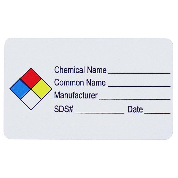HMIG Label, 1-1/2 In. x 2-1/2 In., PK250