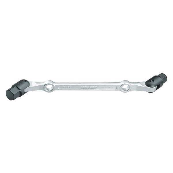 Swivel Head Double Ended Wrench, 12x14mm