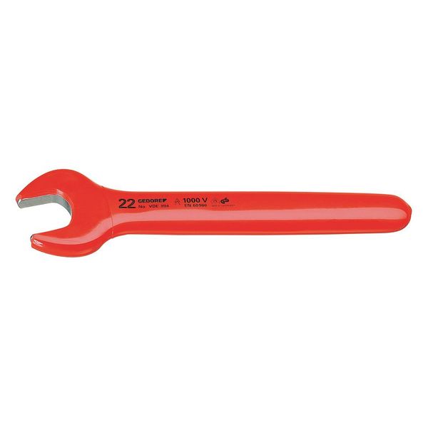 Insulated Open Ended Wrench, 22mm