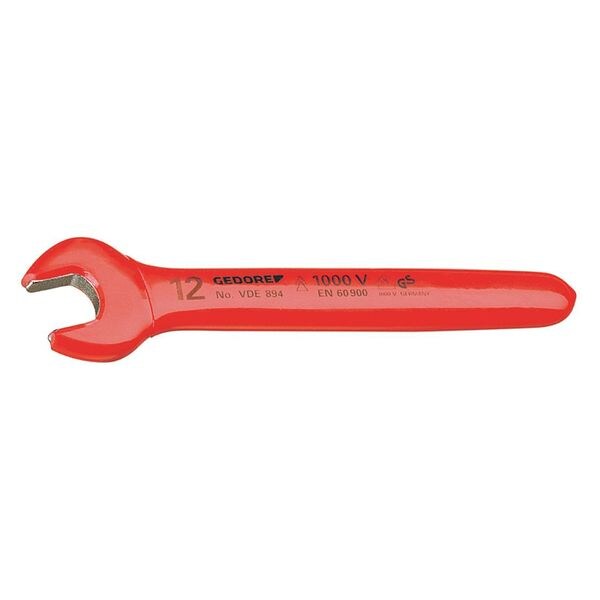 Insulated Open Ended Wrench, 12mm