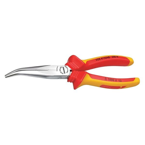 Ins Bent, Needle Nose Pliers, 6-1/4