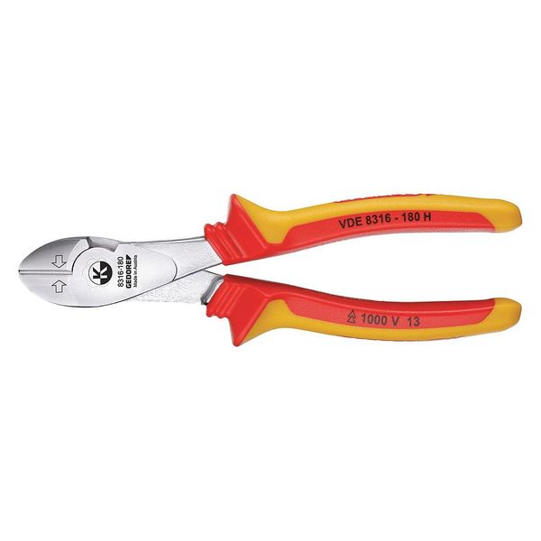 Insulated Power Diagonal Cutter, 7