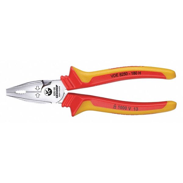 Ins. Power Combination Pliers, 6-1/4
