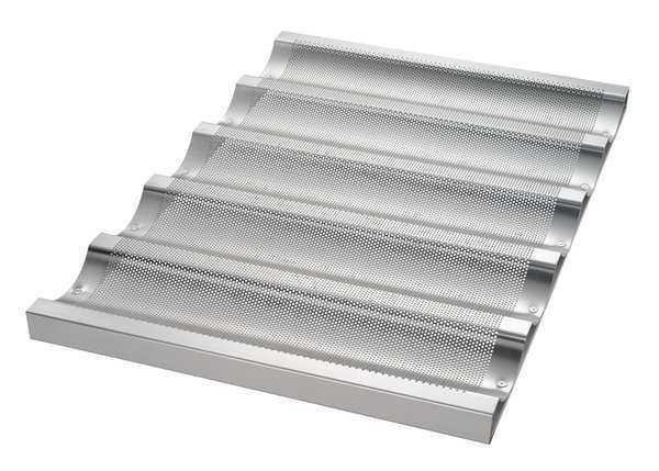 Baguette/French Bread Pan, 5 Moulds