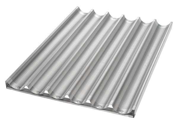Baguette/French Bread Pan, 6 Moulds