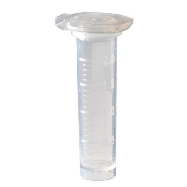 Micro Cent Tube, 2.0mL, Nonsterile, PK1000