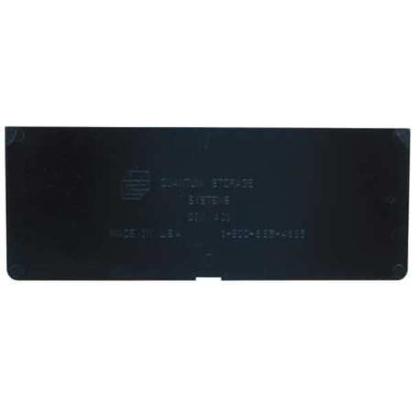 Plastic Divider, Black, 5 1/2 in L, 4 5/8 in W, 2 1/4 in H