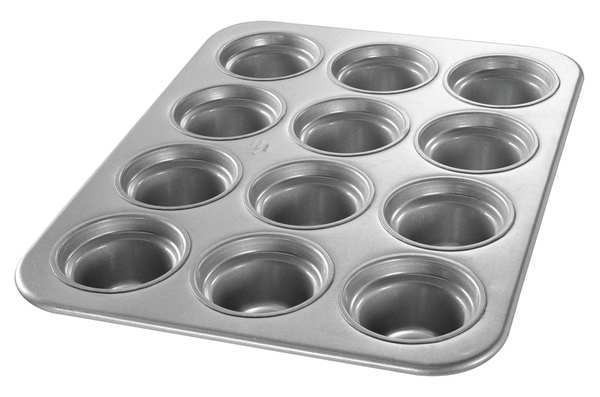 Large Crown Muffin Pan, 12 Moulds