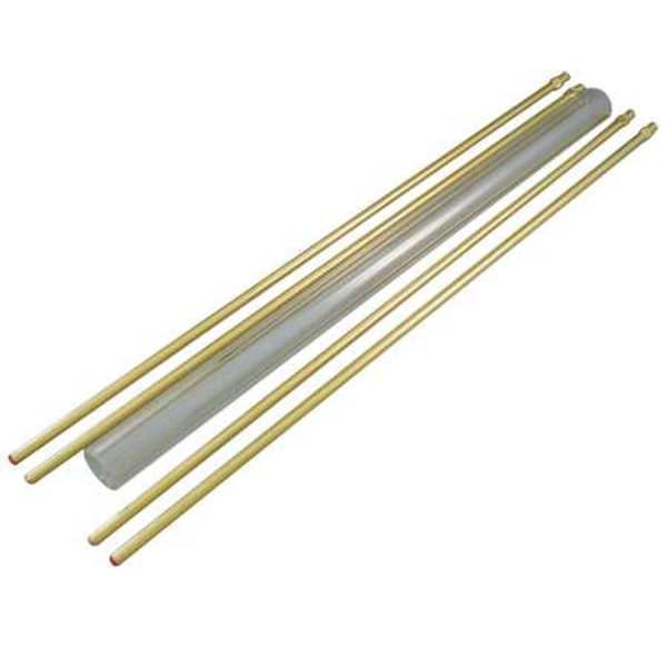 Glass Rod Kit, Plain, 3/4In Dia, 40In L