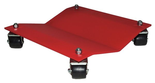 Auto Dolly, Steel, 12 W x 16 L in.
