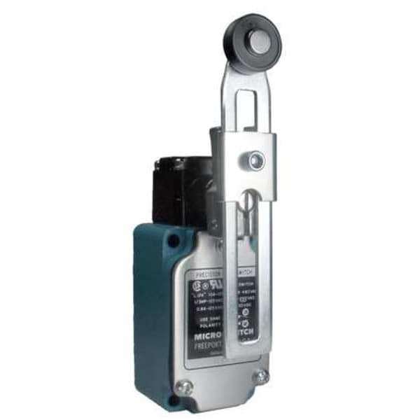 Limit Switch, Roller Lever, Rotary, 1NC/1NO, 10A @ 480V AC