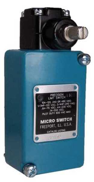 Limit Switch, No Lever, Rotary, 1NC/1NO, 10A @ 480V AC