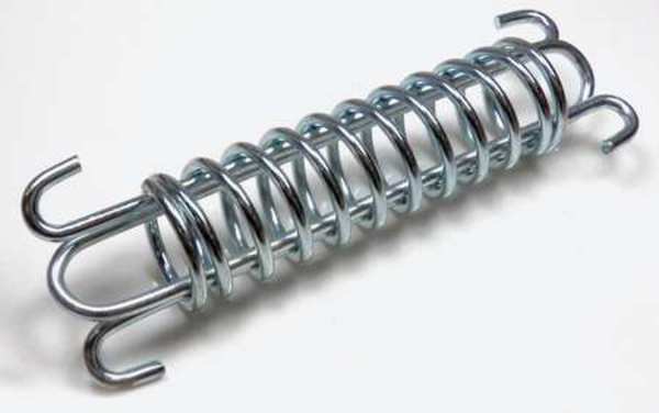 Tension Spring, Carbon Steel, 6 in. L