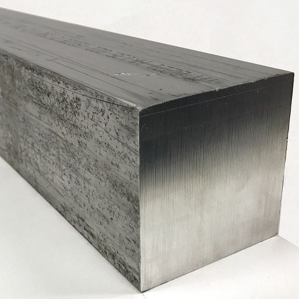 Alum Bar/Rod, 6061, 1.00 sq., 4 ft.