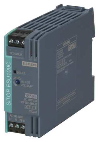 DC Power Supply, 24VDC, 1.3A, 50/60Hz