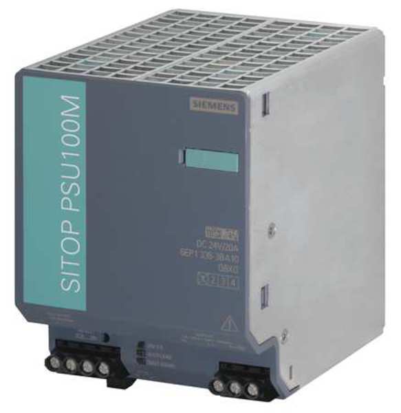 DC Power Supply, 24VDC, 20A, 50/60Hz