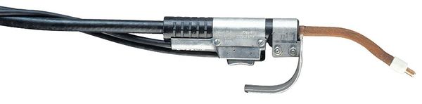 Welding Gun, 350A, 068-5/64 In, Flux-Core