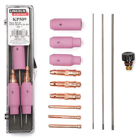 Tig Torch Parts Kit, For PTW-18/PTA-26