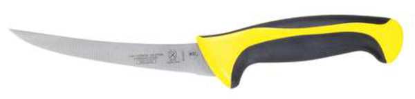 Boning Knife, Curved, 6 In., Yellow Handle
