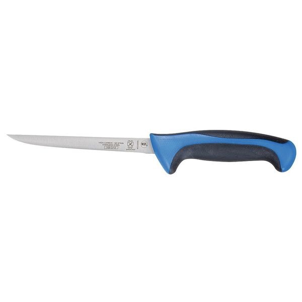 Boning Knife, Narrow, 6 In., Blue Handle