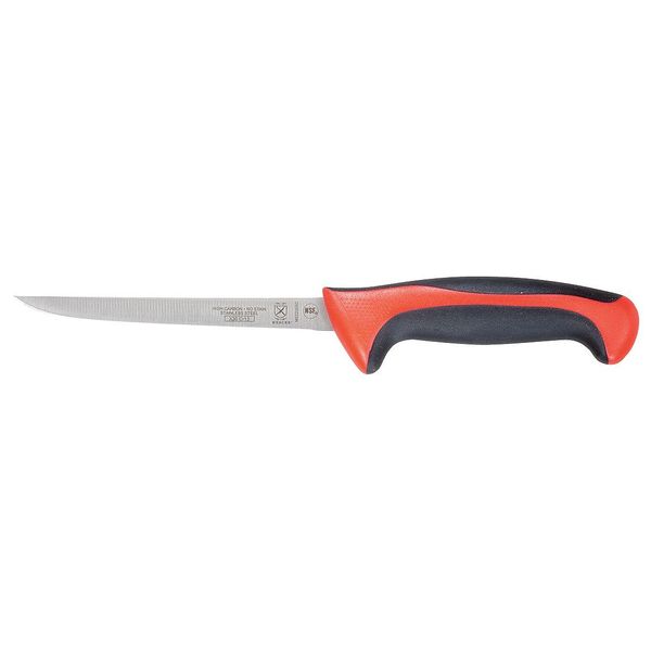 Boning Knife, Narrow, 6 In., Red Handle