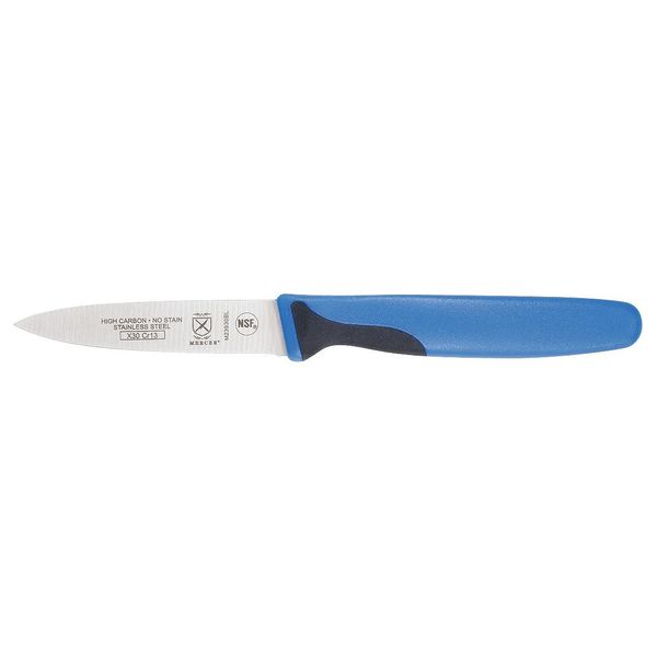 Paring Knife, 3 In., Blue Handle