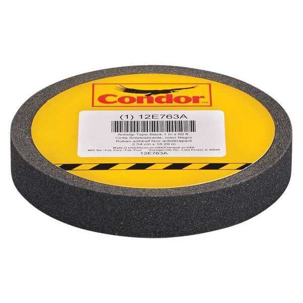 Anti-Slip Tape, Black, 1 in x 60 ft.