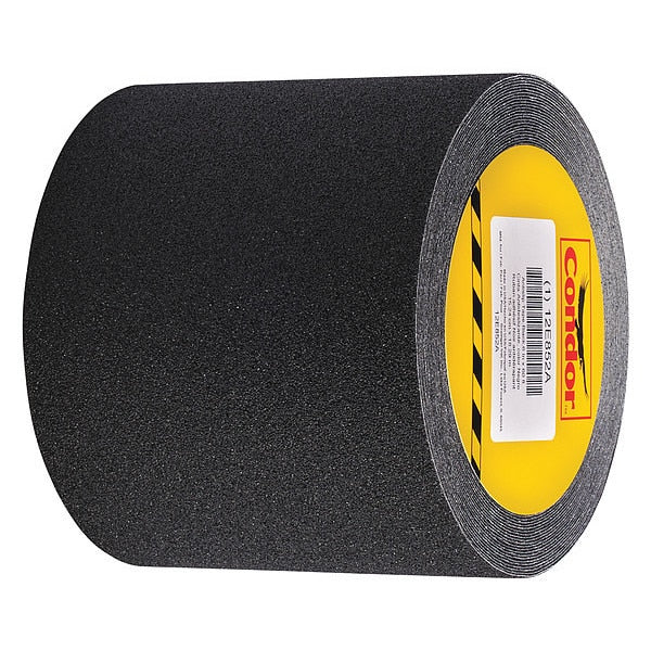 Anti-Slip Tape, Black, 60 ft. L, 46 Grit
