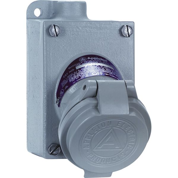 2W 3P 20A Hazardous Pin & Sleeve Receptacle 120/240VAC